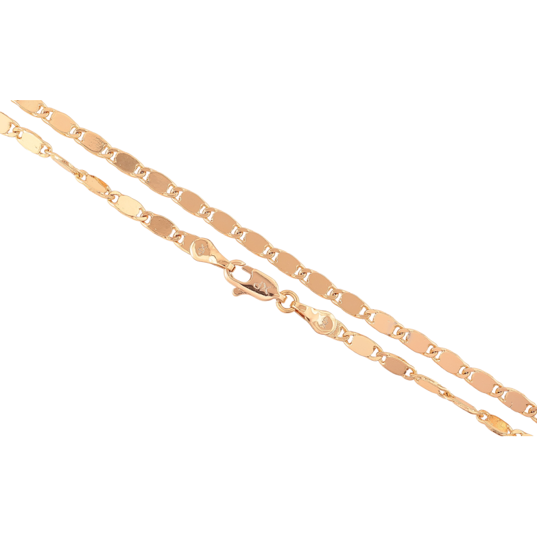 Ланцюжок Xuping Позолота 18K Плетіння Морський ланцюг перекручений» довжина 45см х 3мм фото №1 Ланцюжок Xuping Позолота 18K Плетіння Морський ланцюг перекручений» довжина 45см х 3мм фото №1