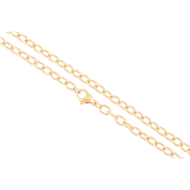Ланцюжок Xuping Позолота 18K Плетіння Якірне» довжина 45см х 4мм фото №1