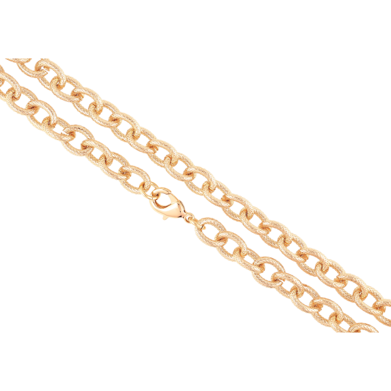 Цепочка Xuping Позолота 18K Плетение Якорное длинна 51см х 8мм фото №1