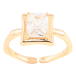 Кольцо Xuping Позолота 18K Фианит фото №1 Кольцо Xuping Позолота 18K Фианит фото №1