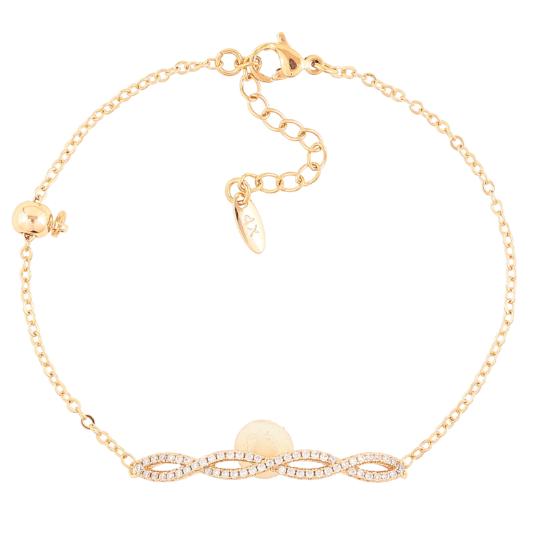 Браслет Xuping Позолота 18K Цепочка с дек-ной вставкой размер с доп.цепочкой и бегунок 12(18)-21см х 1.5мм фото №3 Браслет Xuping Позолота 18K Цепочка с дек-ной вставкой размер с доп.цепочкой и бегунок 12(18)-21см х 1.5мм фото №3