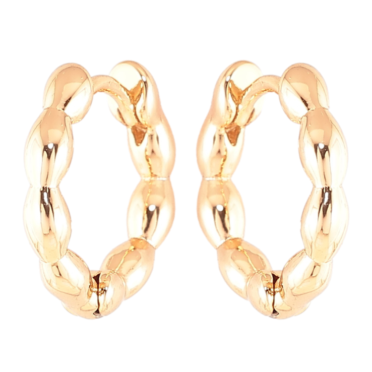 Серьги Xuping Позолота 18K колечки Фигурные фото №21