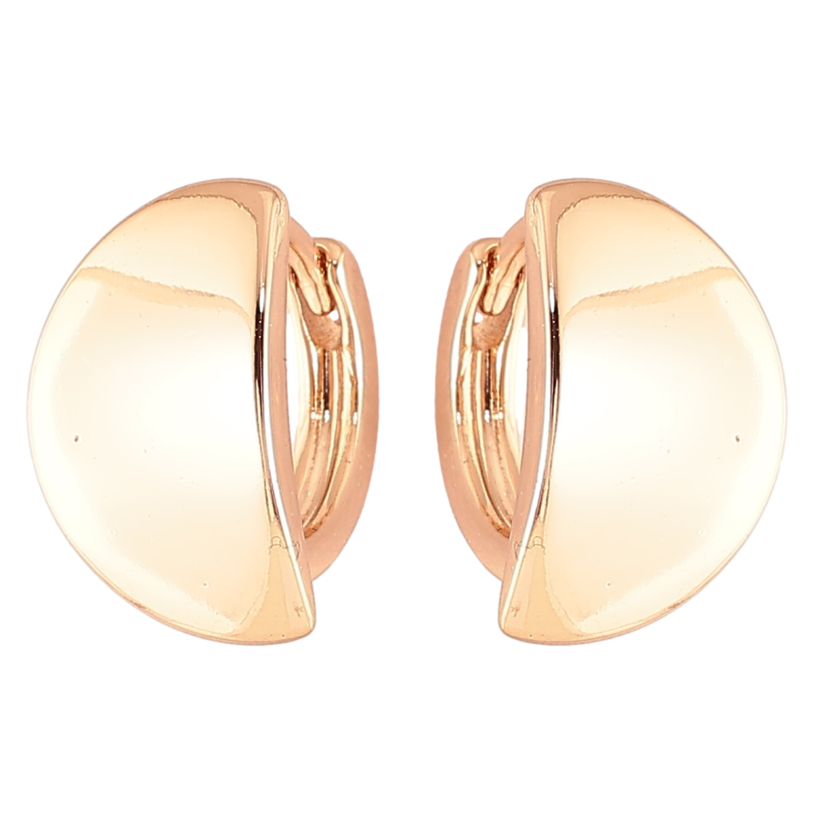 Сережки Xuping Позолота 18K колечка «Фігурні» фото №1