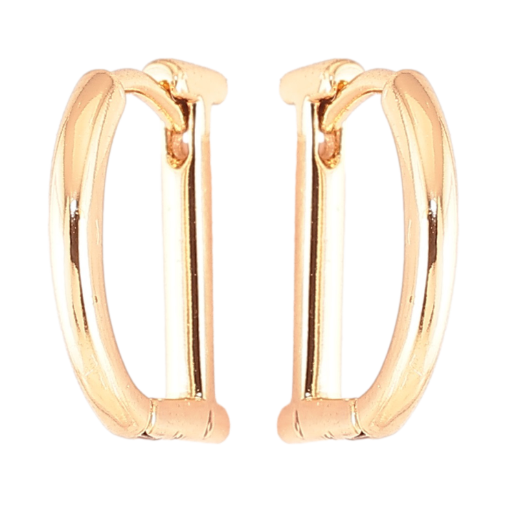 Серьги Xuping Позолота 18K колечки Фигурные фото №20