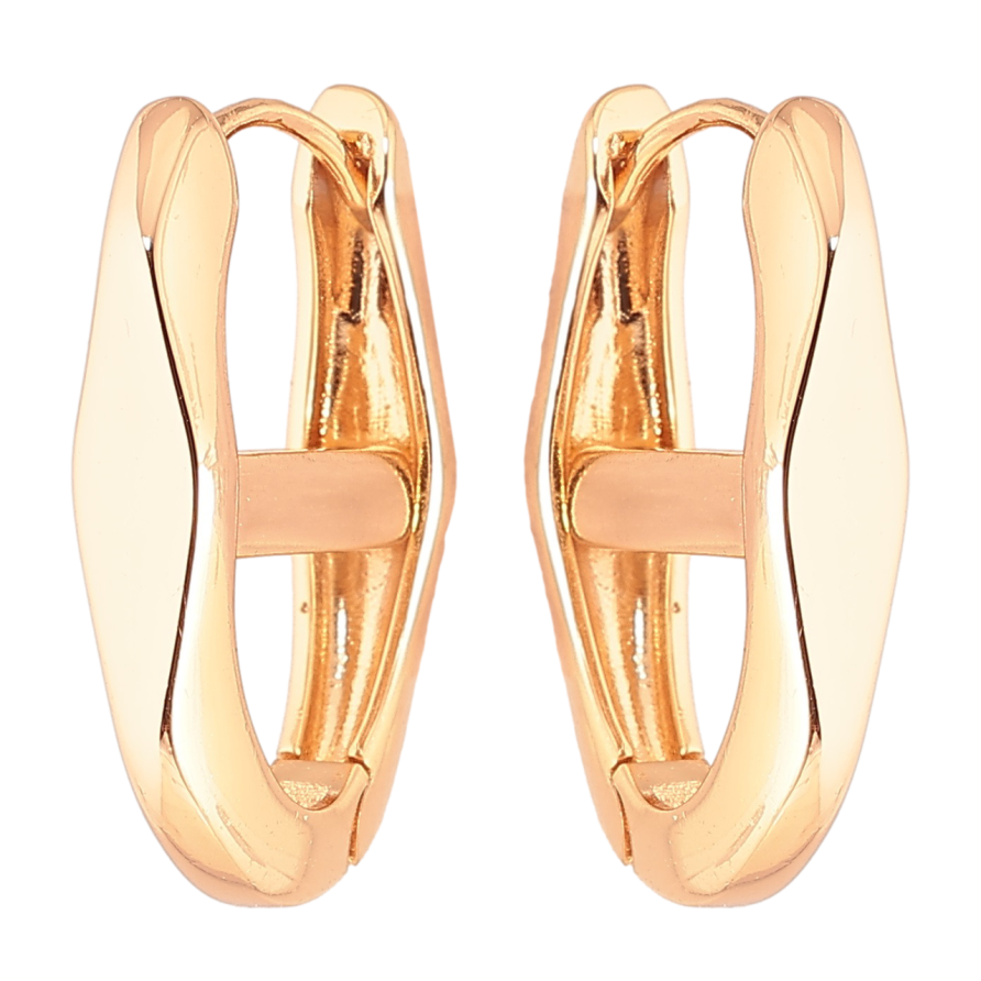 Сережки Xuping Позолота 18K колечка «Декоративні» фото №1