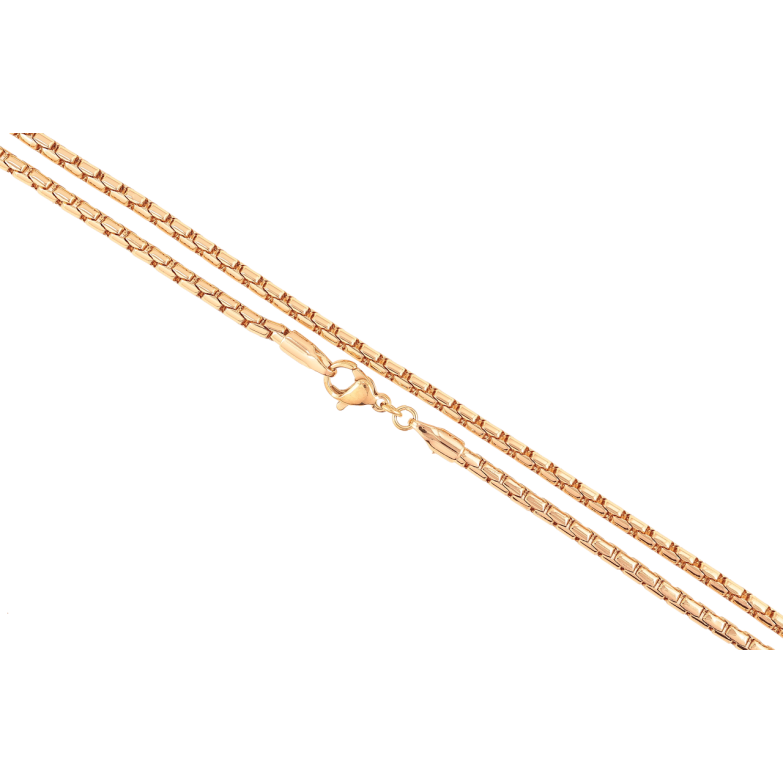 Ланцюжок Xuping Позолота 18K Плетіння Венеціанське» довжина 45см х 2.5мм фото №1