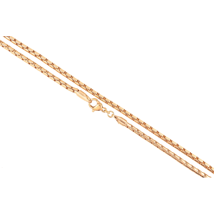 Цепочка Xuping Позолота 18K Плетение Венецианское длинна 45см х 2.5мм фото №1