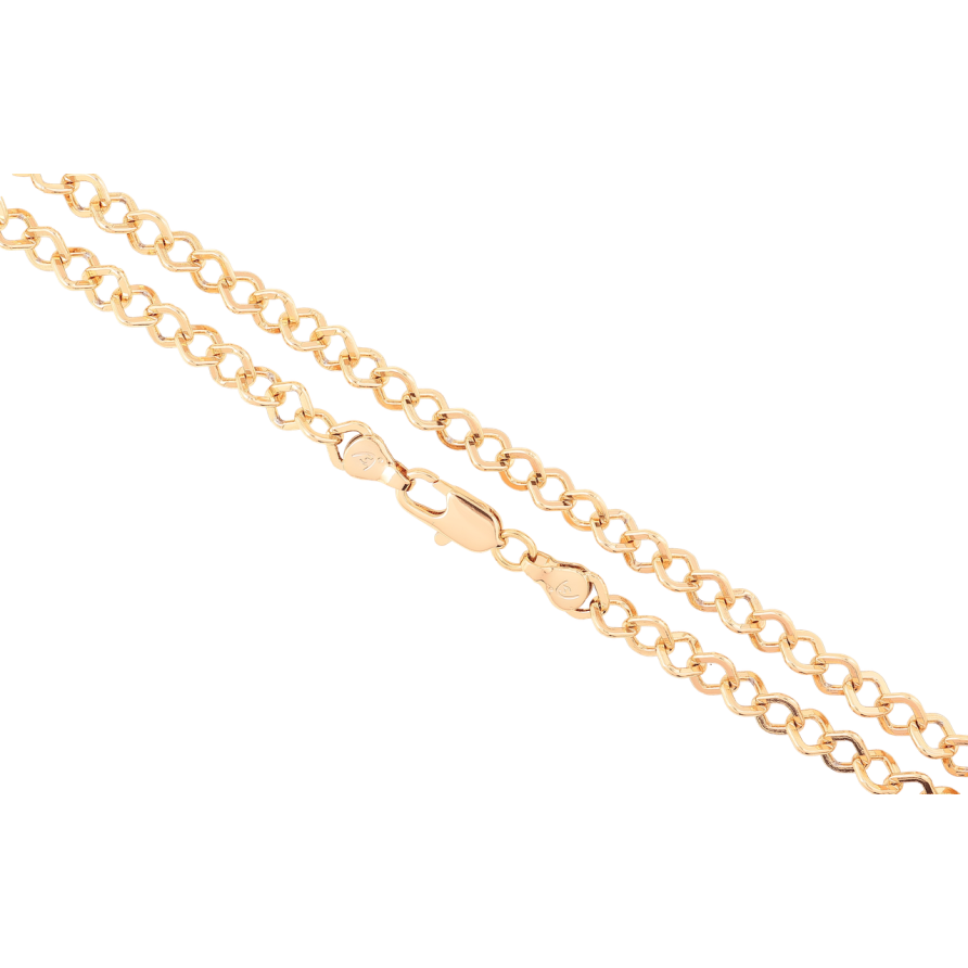 Цепочка Xuping Позолота 18K Плетение Ролло длинна 45см х 6мм фото №1