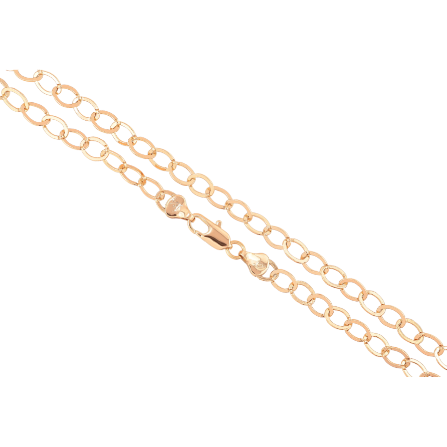 Цепочка Xuping Позолота 18K Плетение Ролло длинна 50см х 6мм фото №1