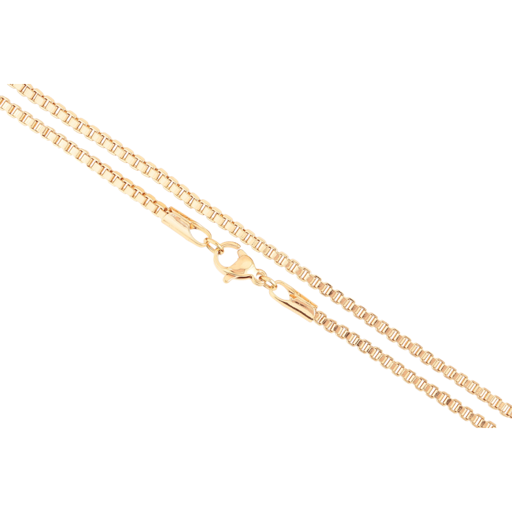 Цепочка Xuping Позолота 18K Плетение Венецианское длинна 45см х 2мм фото №24