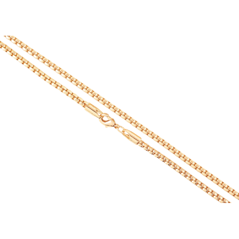 Цепочка Xuping Позолота 18K Плетение Венецианское длинна 45см х 3мм фото №1