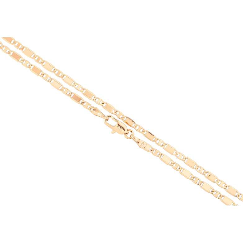 Ланцюжок Xuping Позолота 18K Плетіння Морський ланцюг» довжина 44см х 2.5мм фото №1 Ланцюжок Xuping Позолота 18K Плетіння Морський ланцюг» довжина 44см х 2.5мм фото №1