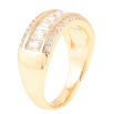 Кольцо Xuping Позолота 18K Инкрустация цирконием фото №2 Кольцо Xuping Позолота 18K Инкрустация цирконием фото №2