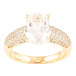Кольцо Xuping Позолота 18K Инкрустация цирконием с фианитом фото №1 Кольцо Xuping Позолота 18K Инкрустация цирконием с фианитом фото №1