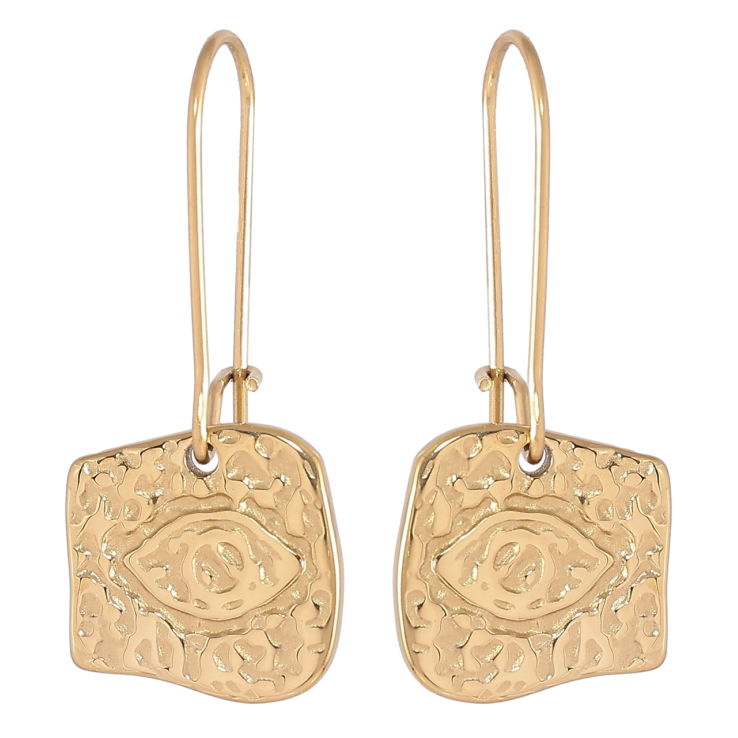 Серьги Xuping TTM Stainless Steel цвет 14К французский замок Декоративные подвески фото №22