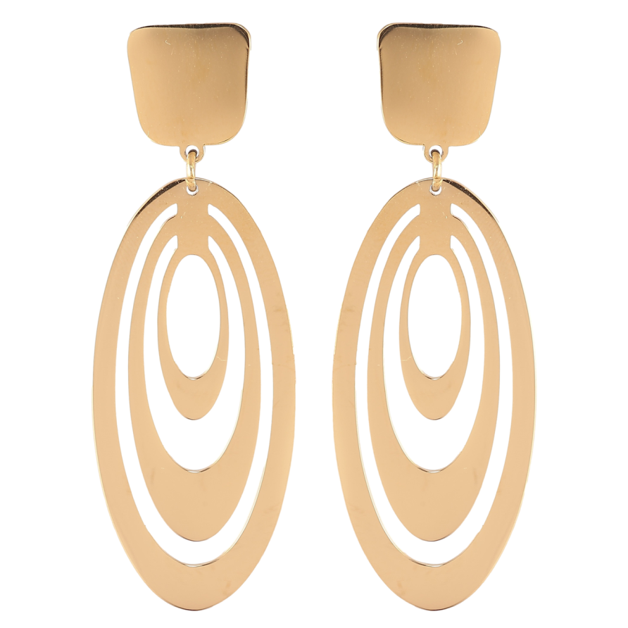 Сережки Xuping TTM Stainless Steel колір 14К пусети «Декоративні підвіски» фото №1