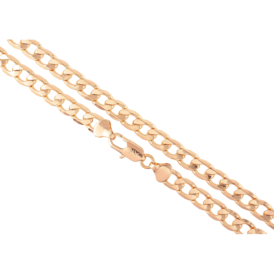 Цепочка Xuping M&L Цвет 18К Плетение Панцирное длина 45см х 7мм фото №1 Цепочка Xuping M&L Цвет 18К Плетение Панцирное длина 45см х 7мм фото №1