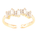 Кольцо Xuping Позолота 18K Кристальная дорожка фото №1 Кольцо Xuping Позолота 18K Кристальная дорожка фото №1