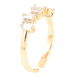 Кольцо Xuping Позолота 18K Кристальная дорожка фото №2 Кольцо Xuping Позолота 18K Кристальная дорожка фото №2