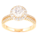 Кольцо Xuping Позолота 18K Инкрустация цирконием фото №1 Кольцо Xuping Позолота 18K Инкрустация цирконием фото №1