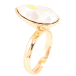 Кольцо Xuping цвет 18K с кр-ми Swarovski Кристалл АВ, 14х19мм фото №2 Кольцо Xuping цвет 18K с кр-ми Swarovski Кристалл АВ, 14х19мм фото №2
