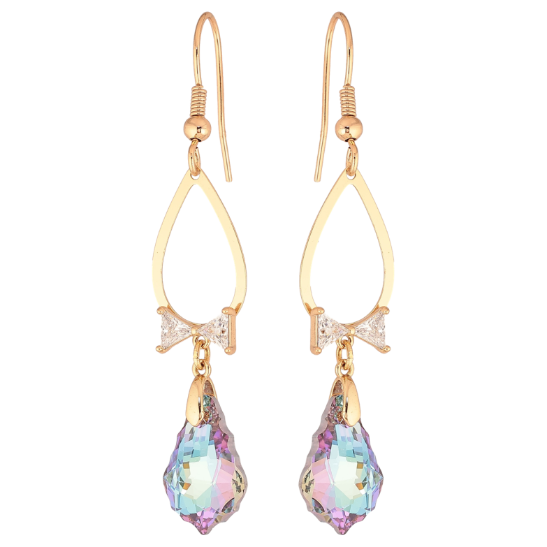 Серьги Xuping цвет 18K с кристаллами Swarovski французский замок Подвески с кристаллами Paradise Shine фото №1 Серьги Xuping цвет 18K с кристаллами Swarovski французский замок Подвески с кристаллами Paradise Shine фото №1