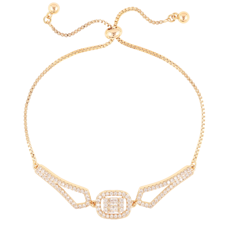 Браслет Xuping Позолота 18K «Інкрустація цирконієм» на бігунку 10-22см х 1мм фото №1 Браслет Xuping Позолота 18K «Інкрустація цирконієм» на бігунку 10-22см х 1мм фото №1