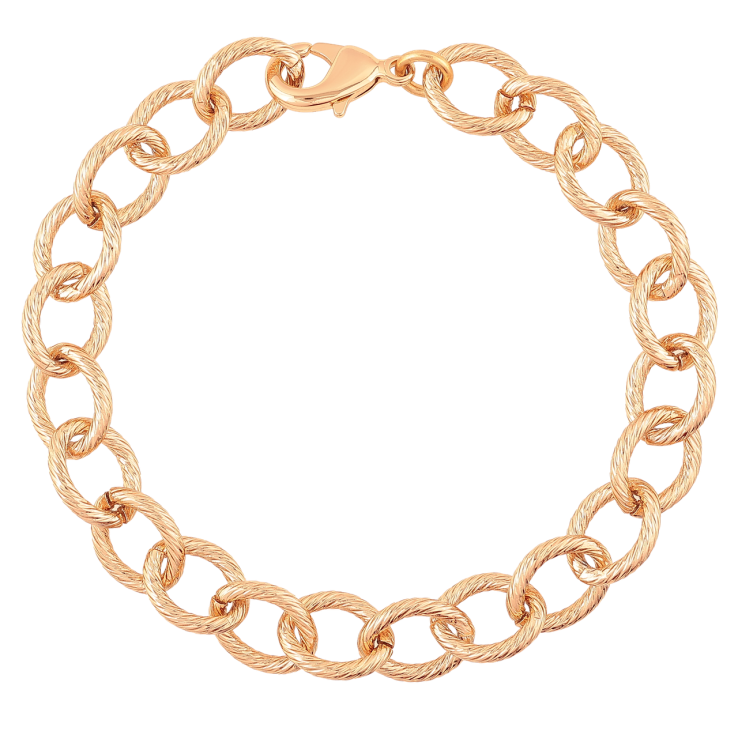 Браслет Xuping Позолота 18K Цепочка плетение Якорное с узором размер 20см х 9мм фото №18 Браслет Xuping Позолота 18K Цепочка плетение Якорное с узором размер 20см х 9мм фото №18