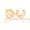 Серьги Xuping Позолота 18K колечки Декоративный узор фото №2