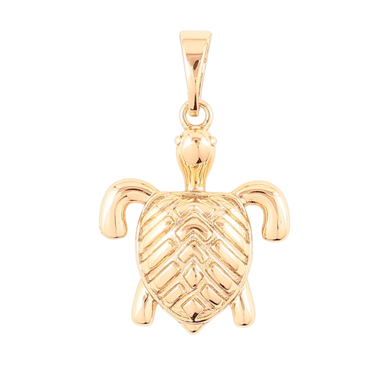 Кулон Xuping Позолота 18K Черепашка для цепочки до 5мм фото №1 Кулон Xuping Позолота 18K Черепашка для цепочки до 5мм фото №1