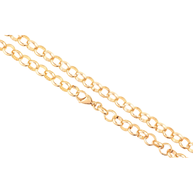 Цепочка Xuping Позолота 18K Плетение Ролло длинна 45см х 8мм фото №14