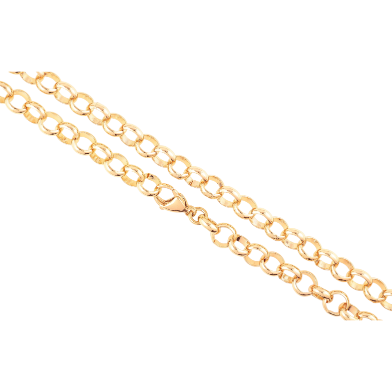 Цепочка Xuping Позолота 18K Плетение Ролло длинна 45см х 8мм фото №1