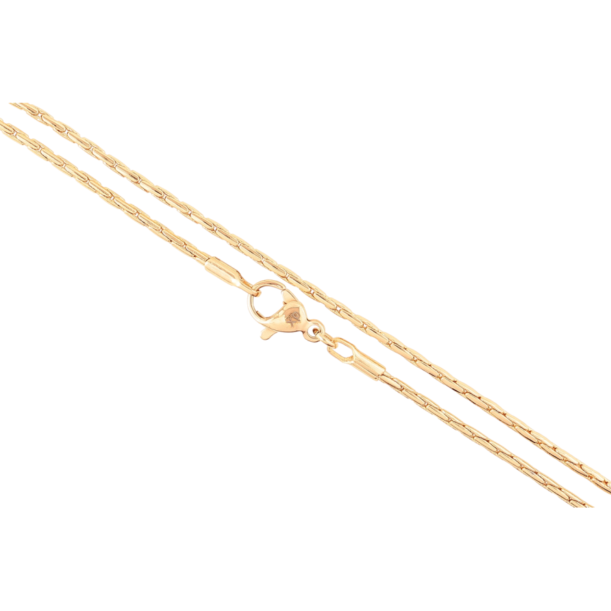 Ланцюжок Xuping Позолота 18K Плетіння Фантазійне» довжина 46см х 1.5мм фото №1