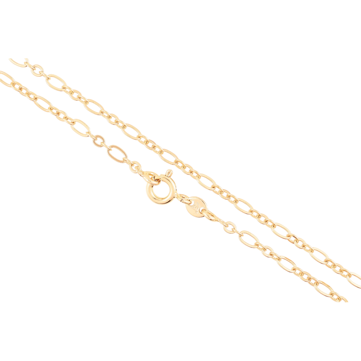 Ланцюжок Xuping Позолота 18K «Плетіння Якірне Фантазійне» довжина 44см х 2.5мм фото №13