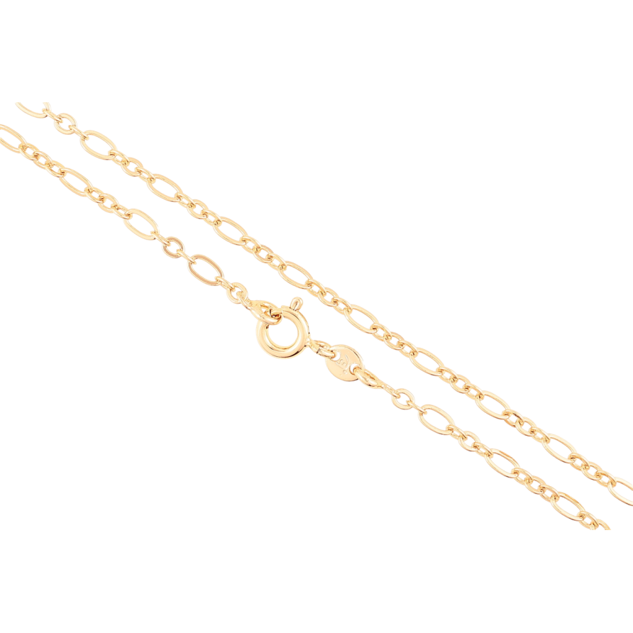 Ланцюжок Xuping Позолота 18K «Плетіння Якірне Фантазійне» довжина 44см х 2.5мм фото №1