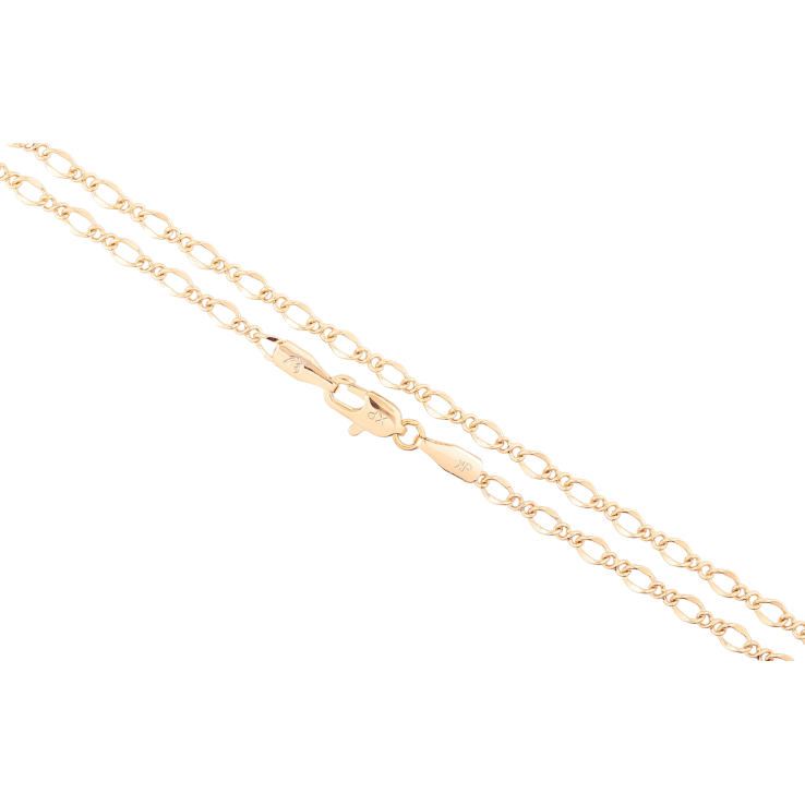 Ланцюжок Xuping Позолота 18K «Плетіння Фантазійне» довжина 45см х 3мм фото №16 Ланцюжок Xuping Позолота 18K «Плетіння Фантазійне» довжина 45см х 3мм фото №16