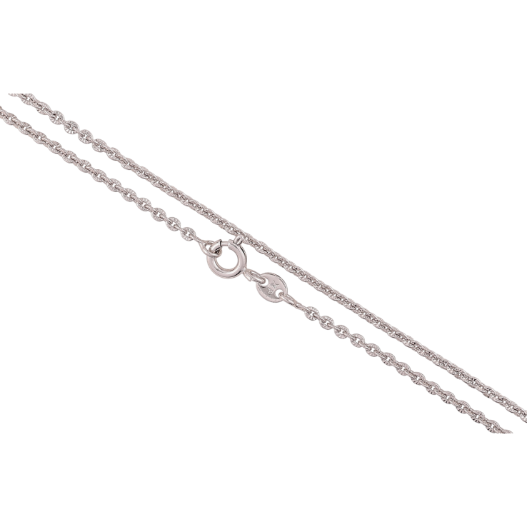 Ланцюжок Xuping Родій Плетіння Якірне з візерунком» довжина 45см х 1.5мм фото №14