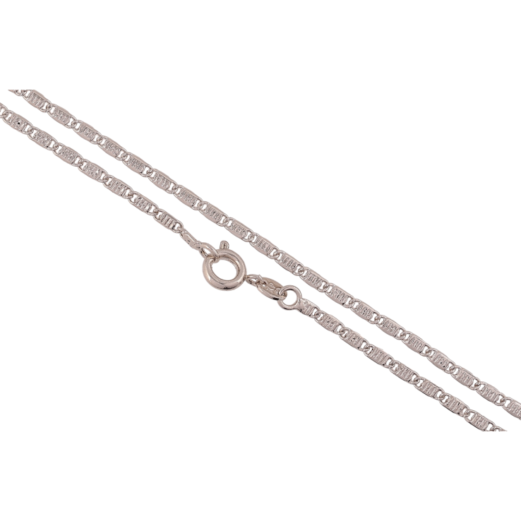 Ланцюжок Xuping Родій Плетіння Морський ланцюг з візерунком» довжина 45см х 2мм фото №19