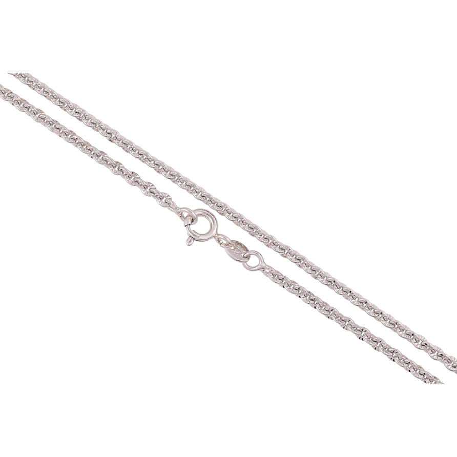 Цепочка Xuping Родий Плетение Якорное с узором длина 45см х 2мм фото №1