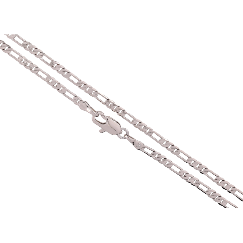 Ланцюжок Xuping Родій Плетіння Фігаро» довжина 45см х 2.5мм фото №1 Ланцюжок Xuping Родій Плетіння Фігаро» довжина 45см х 2.5мм фото №1