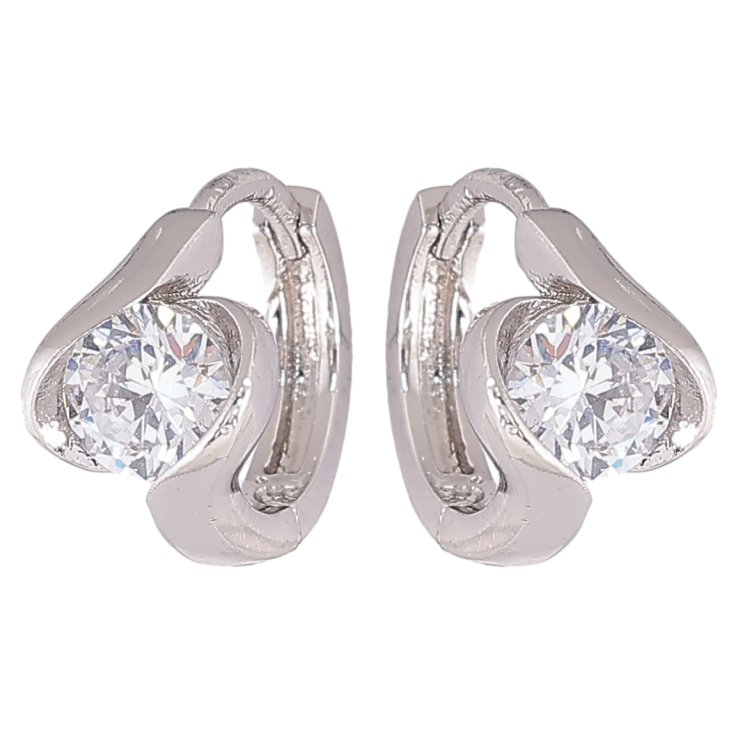 Серьги Xuping Родий колечки Фианиты в декоративной оправе» фото №24 Серьги Xuping Родий колечки Фианиты в декоративной оправе» фото №24