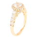 Кольцо Xuping Позолота 18K Инкрустация цирконием фото №2 Кольцо Xuping Позолота 18K Инкрустация цирконием фото №2