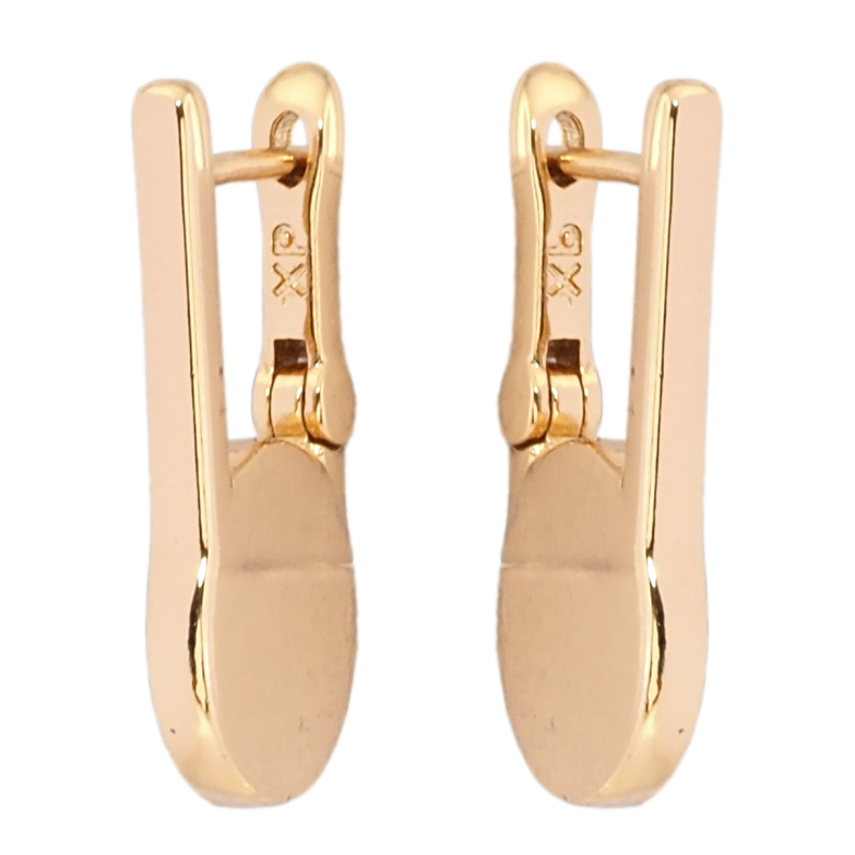 Серьги Xuping Позолота 18K английский замок Декоративные фото №1