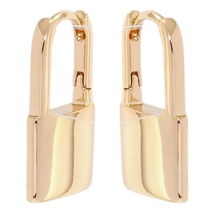 Серьги Xuping Позолота 18K колечки Замочки фото №19 Серьги Xuping Позолота 18K колечки Замочки фото №19