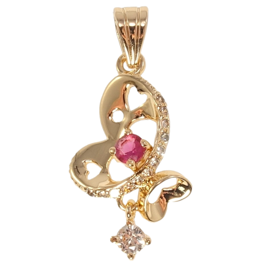 Кулон Fallon Позолота 18K Декоративная бабочка фото №1 Кулон Fallon Позолота 18K Декоративная бабочка фото №1