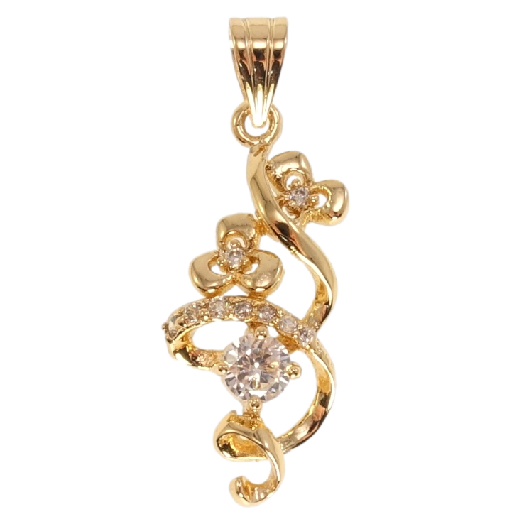 Кулон Fallon Позолота 18K Цветочный вихрь фото №14 Кулон Fallon Позолота 18K Цветочный вихрь фото №14