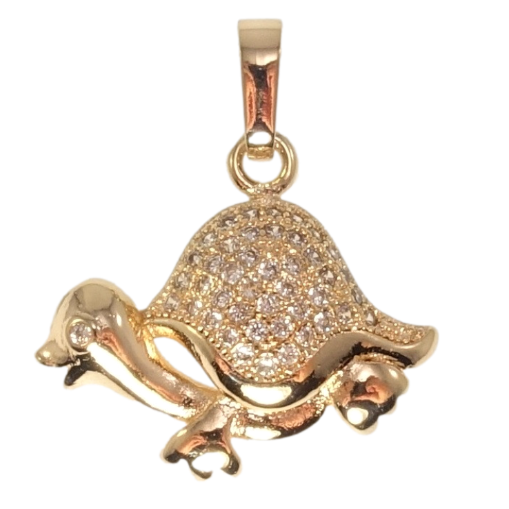 Кулон Fallon Позолота 18K Черепаха фото №11 Кулон Fallon Позолота 18K Черепаха фото №11