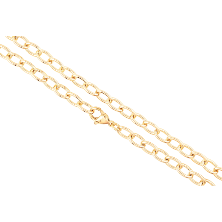 Цепочка Xuping Позолота 18K Плетение Якорное длинна 45см х 5.5мм фото №5