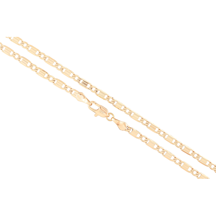 Цепочка Xuping Позолота 18K Плетение Морская цепь длинна 45см х 3мм фото №19