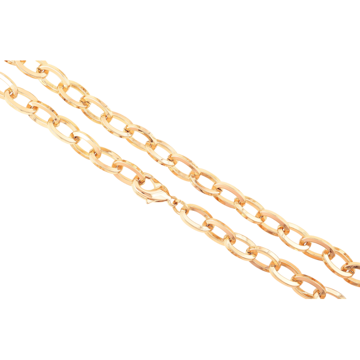 Ланцюжок Xuping Позолота 18K «Плетіння Якірне» довжина 51см х 9мм фото №8